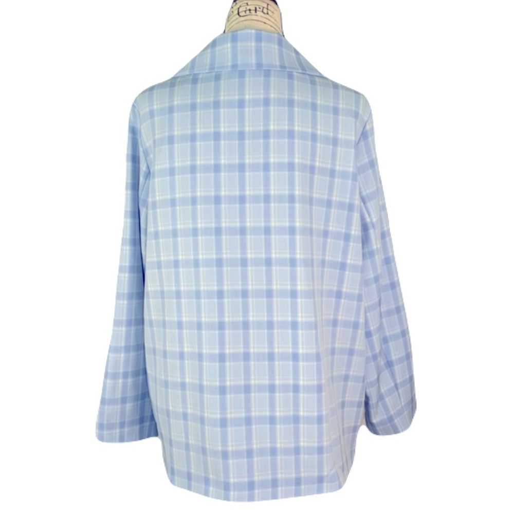 Evellet Single Breasted Plaid Blazer - Picture 6 of 13